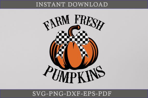 Farm Fresh Pumpkins Coquette Bow SVG Review