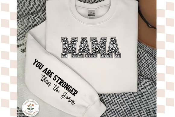 Review: Mama You Are Stronger PNG for Embroidery