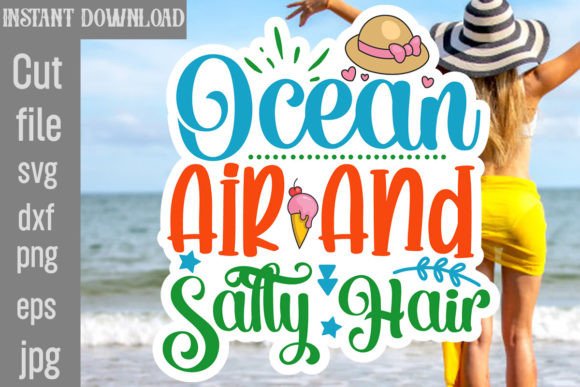Review: Ocean Air and Salty Hair SVG for Embroidery