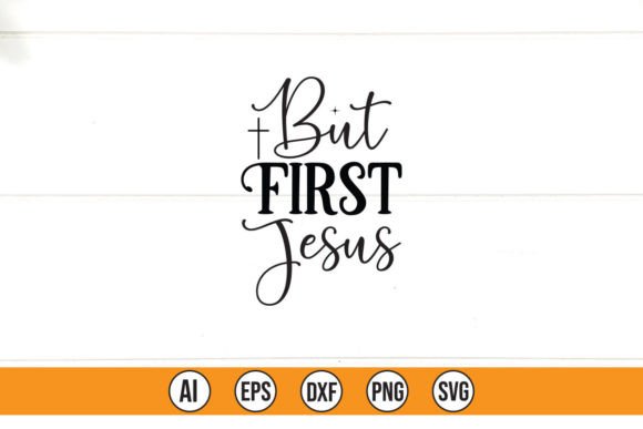 Reviewing But First Jesus SVG for Real Embroidery