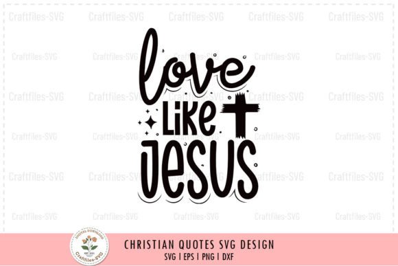 Reviewing Love Like Jesus SVG for Real Embroidery