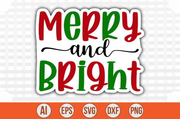 Reviewing Merry and Bright Sticker for Holiday Embroidery