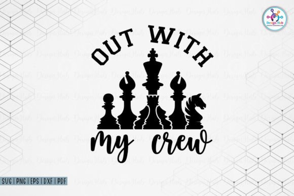 Reviewing Out with My Crew SVG for Embroidery