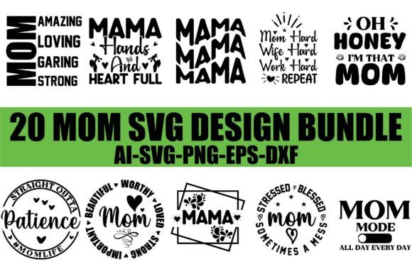 Reviewing the 20 Mom SVG Design Bundle for Embroidery