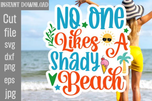 Reviewing the No One Likes a Shady Beach SVG for Embroidery