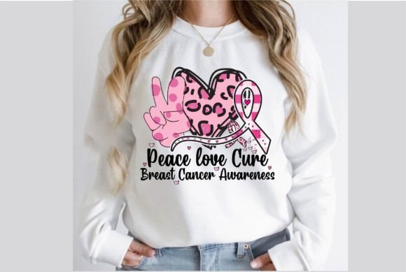 Reviewing the Peace Love Cure Breast Cancer Awareness Design